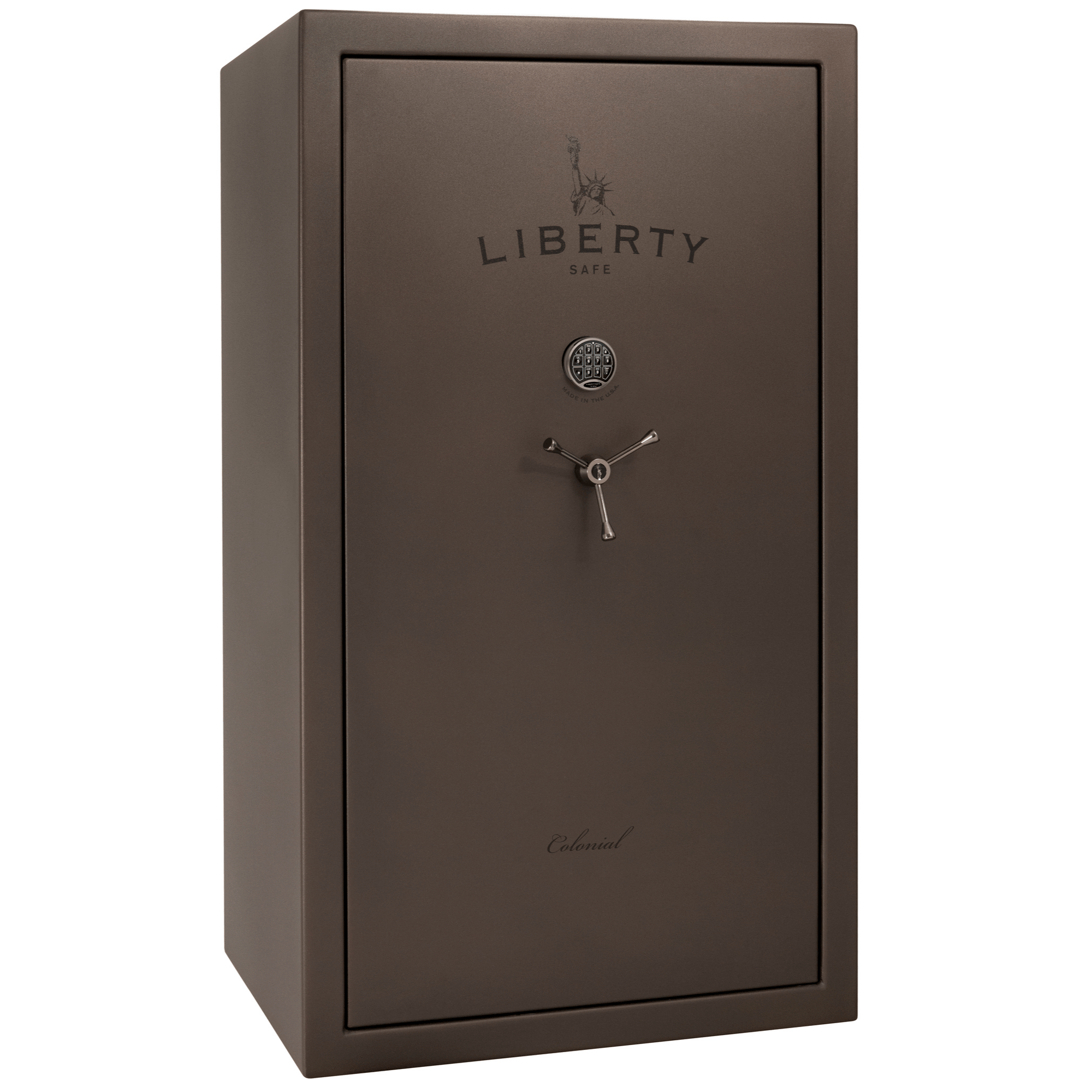 Colonial 50 Textured Bronze Electronic Lock - Perry's Promo