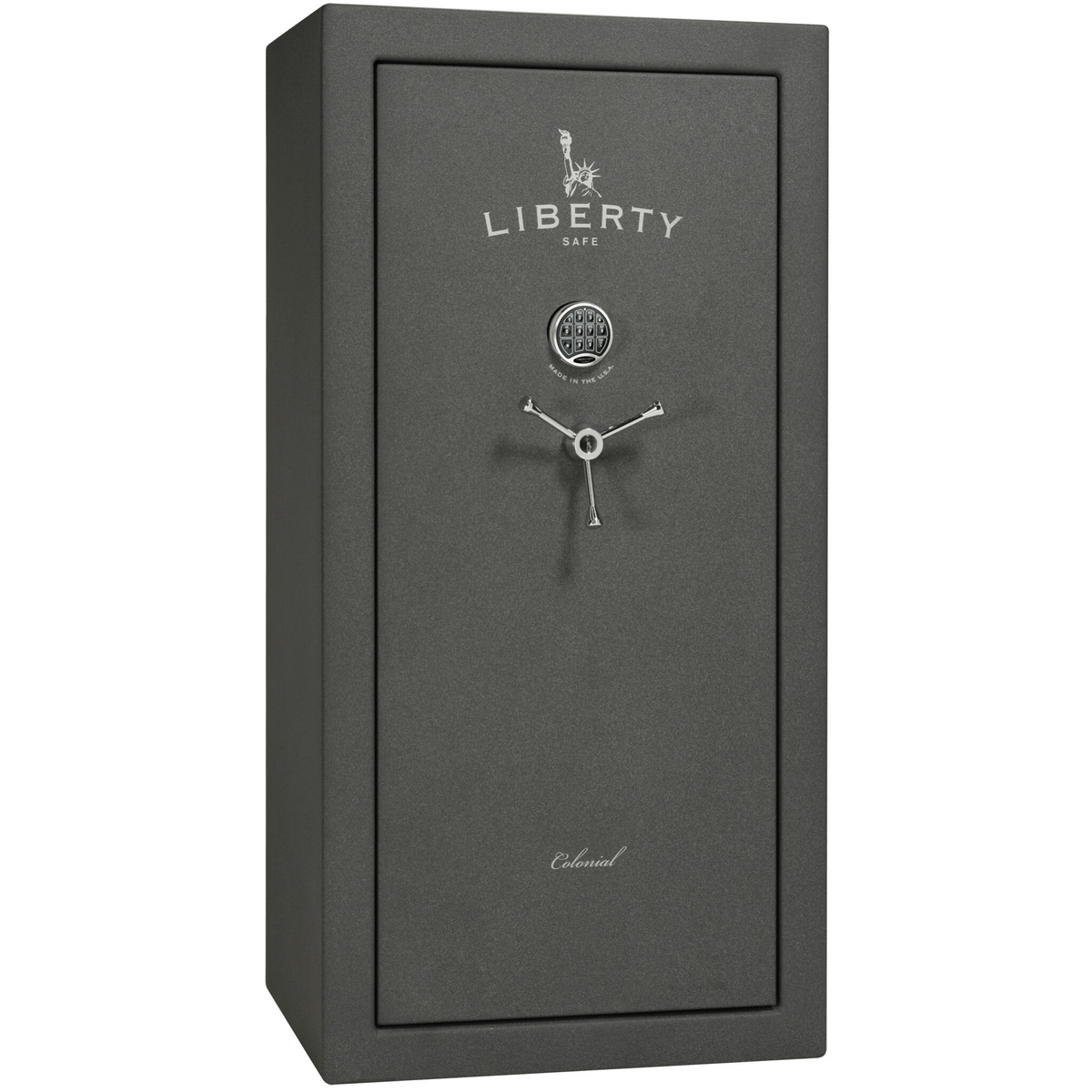 Colonial Series | Level 4 Security | 75 Minute Fire Protection | 23 | DIMENSIONS: 60.5&quot;(H) X 30&quot;(W) X 22&quot;(D*) | Granite Textured | Electronic Lock