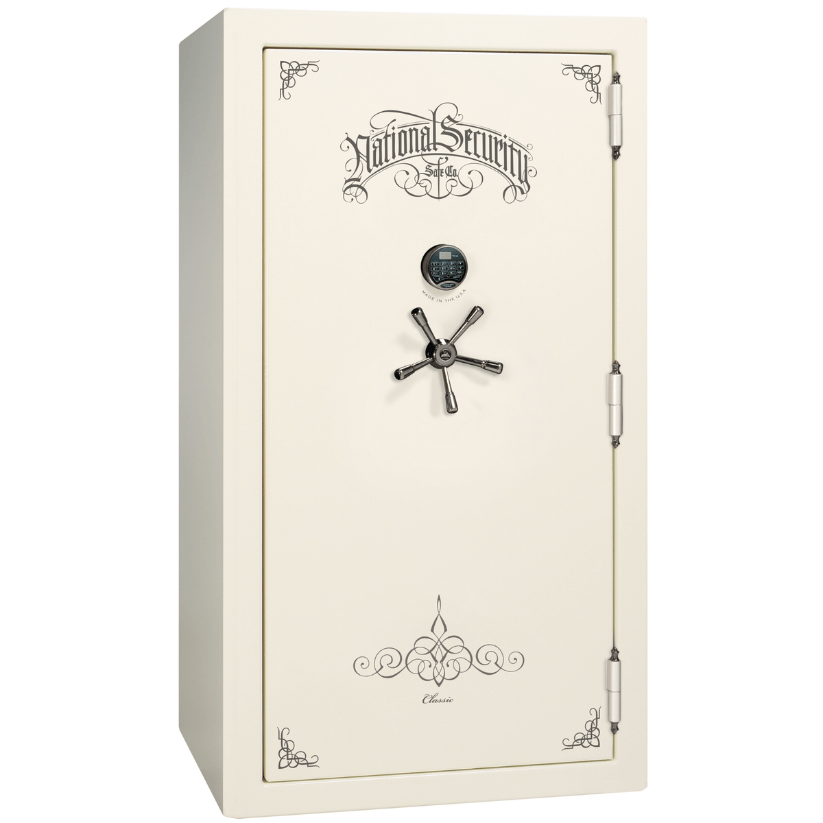 Classic Plus Series | Level 7 Security | 110 Minute Fire Protection | 50 | DIMENSIONS: 72.5&quot;(H) X 42&quot;(W) X 32&quot;(D) | Burgundy 2 Tone | Mechanical Lock