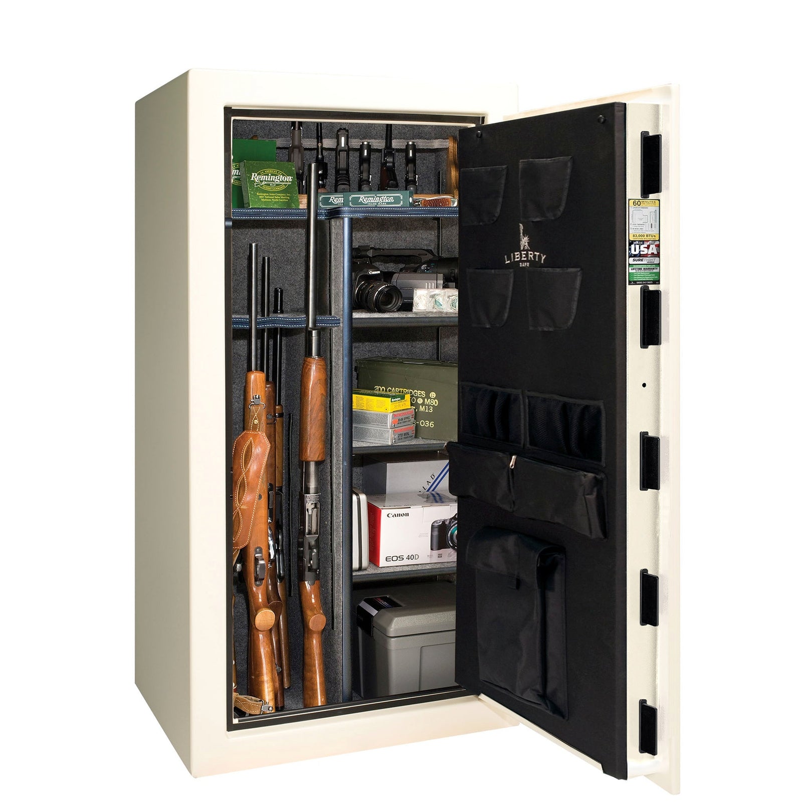 USA 30 | White Gloss Elock Level 3 Security - Closed