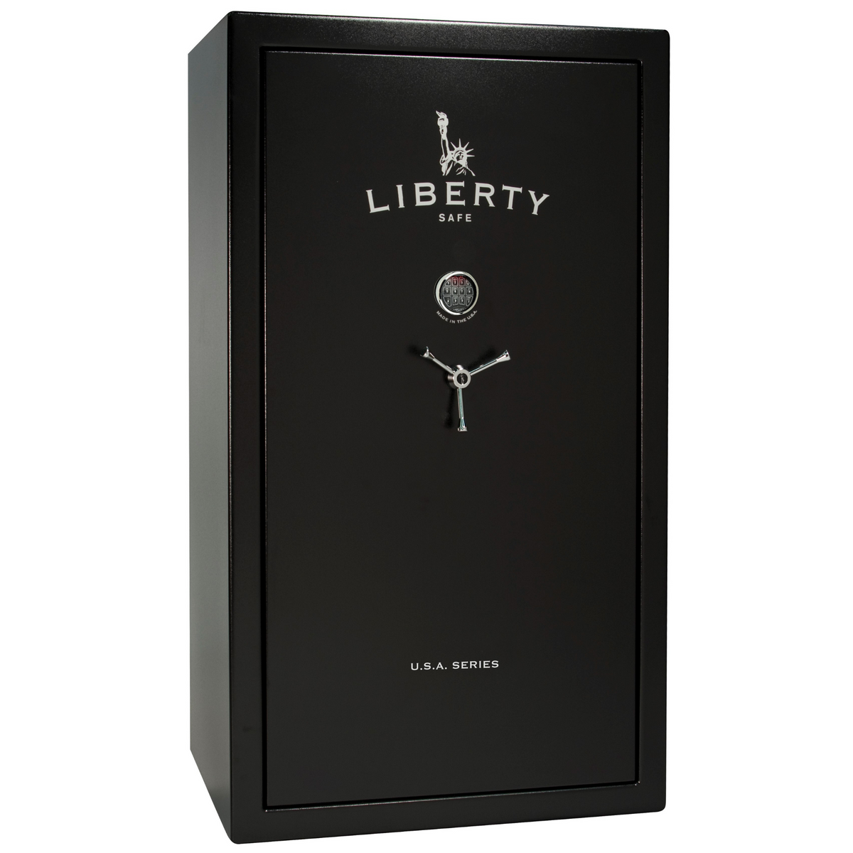 USA 50 | Textured Black Toplit ELock | 60 Minute Fire Protection | Perry&#39;s Promo